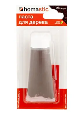 Паста для ремонта Homastic темный орех (13) 50 гр