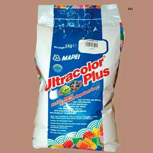 Цементная затирка Mapei Ultracolor Plus №141 Карамель 5 кг.